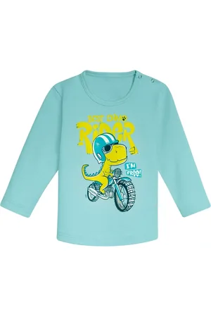 Trigema Sweatshirt » Langarmshirt mit großem Dino-Printmotiv«