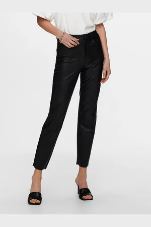 ONLY Lederimitathose »ONLEMILY HW ST ANK FAUX LEATHER PNT NOOS«