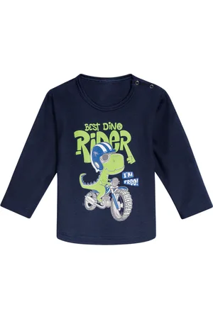 Trigema Sweatshirt » Langarmshirt mit großem Dino-Printmotiv«