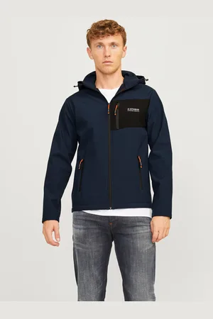 JACK & JONES Softshelljacke »JJTAYLOR SOFTSHELL JACKET«, mit Kapuze
