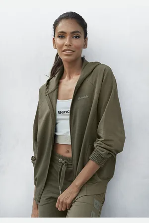 Bench Kapuzensweatjacke, mit sportlichen Teilungsnähten, Loungeanzug