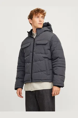JACK & JONES Steppjacke »JJBUILD PUFFER JACKET«, mit Kapuze