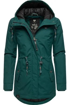 Ragwear Wintermantel »Winterjacke Monadis Black Label«, stylischer Winterparka für die kalte Jahreszeit