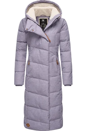 Ragwear Wintermantel »Wintermantel Pavla Long«, extralanger Winterparka mit Teddyfutter und Kapuze