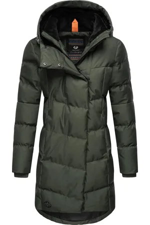 Ragwear Wintermantel »Wintermantel Pavla«, stylischer Winterparka mit Teddyfutter und Kapuze