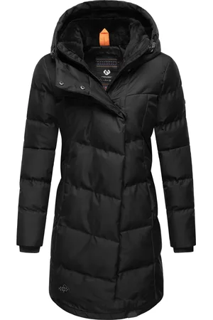 Ragwear Wintermantel »Wintermantel Pavla«, stylischer Winterparka mit Teddyfutter und Kapuze