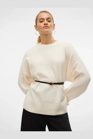 VERO MODA Strickpullover »VMBOOM LS O-NECK PULLOVER GA NOOS«