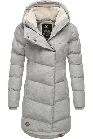 Ragwear Wintermantel »Wintermantel Pavla«, stylischer Winterparka mit Teddyfutter und Kapuze