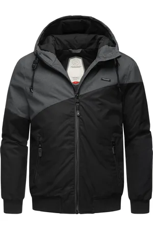 Ragwear Winterjacke »Winterjacke Wings«, mit Kapuze, stylische Herren Outdoorjacke mit großer Kapuze