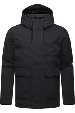 Ragwear Winterjacke »Winterjacke Mr Them«, mit Kapuze, stylische Herren Outdoorjacke mit großer Kapuze
