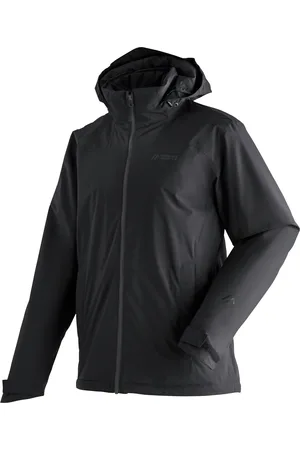 Maier Sports Outdoorjacke »Metor Therm Rec M«, Herren Wanderjacke, atmungsaktiv und wasserdicht, wattierte Regenjacke mit Kapuze