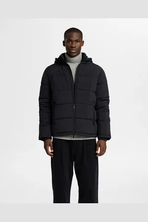 SELECTED Outdoorjacke »SLHCOOPER PUFFER JKT NOOS«, mit Kapuze