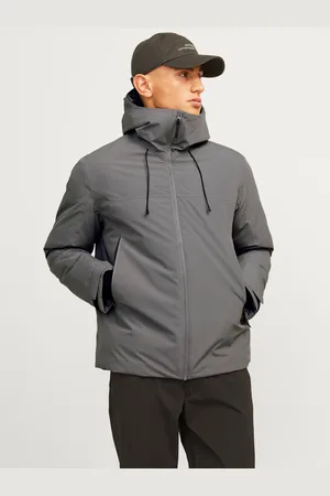 JACK & JONES Outdoorjacke »JCOSUMMIT PADDED SHELL JACKET SN«, mit Kapuze