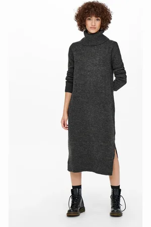 ONLY Strickkleid »ONLBRANDIE L/S ROLL NECK DRESS«
