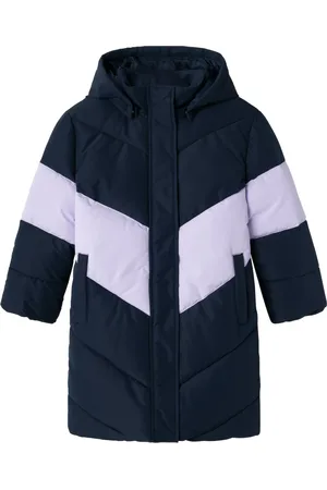 NAME IT Steppjacke »NKFMEGAN PUFFER JACKET LONG«, mit Kapuze