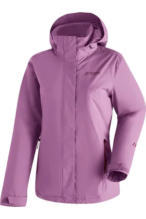 Maier Sports Outdoorjacke »Metor Therm Rec W«, Damen Wanderjacke, atmungsaktiv und wasserdicht, wattierte Regenjacke mit Kapuze
