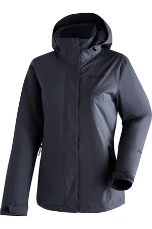Maier Sports Outdoorjacke »Metor Therm Rec W«, Damen Wanderjacke, atmungsaktiv und wasserdicht, wattierte Regenjacke mit Kapuze