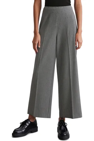 Marc O’ Polo Culotte »culotte style«, mti angeschnittenem Bund, seitlicher Reißverschluss, EIngrifftaschen