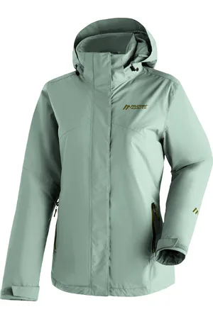 Maier Sports Outdoorjacke »Metor Therm Rec W«, Damen Wanderjacke, atmungsaktiv und wasserdicht, wattierte Regenjacke mit Kapuze