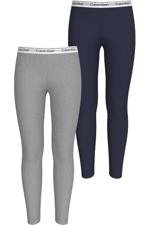 Calvin Klein Leggings »2PK LEGGING«, (Packung, 2 tlg.), für Kinder bis 16 Jahre, mit Elastik-Logobund