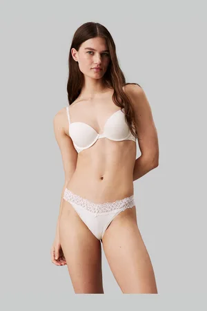 Calvin Klein Push-up-BH »PUSH UP PLUNGE«, mit Logo-Print auf den Trägern