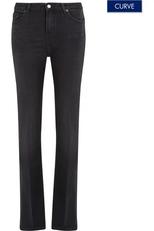 Tommy Hilfiger Bootcut-Jeans »CRV BOOTCUT RW CLER«, Große Größen in Stoned Washed Optik