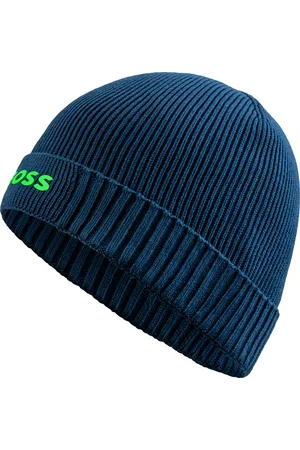 HUGO BOSS Beanie »Asic_Beanie-X«, aus Rippenstrick