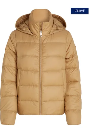 Tommy Hilfiger Steppjacke »CRV CASUAL LW DOWN HOOD JACKET«, mit Kapuze, in Großen Größen, mit Kapuze, Stehkragen, Reißverschluss