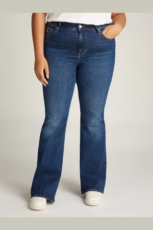 Tommy Hilfiger Schlagjeans »CRV SYLVIA HGH FLR«, in Großen Größen im 5-Pocket-Style