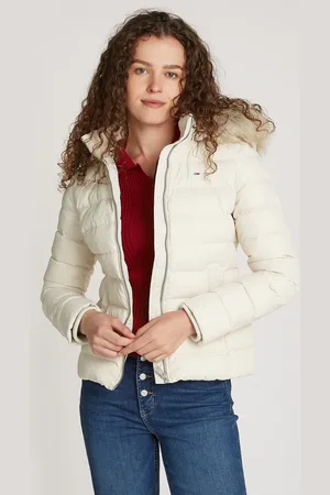 Tommy Hilfiger Steppjacke »TJW BASIC HOODED DOWN JACKET EXT«, mit Kapuze, in Großen Größen, mit Kapuze
