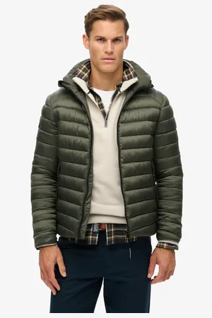 Superdry Steppjacke »HOODED FUJI SPORT PADDED JKT«, mit Kapuze