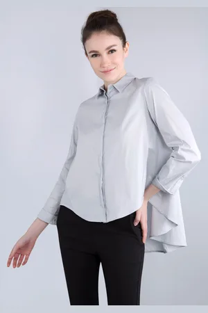 Imperial Klassische Bluse »IMP-C ED4BBE«, glockenförmige Form mit Bogensaum