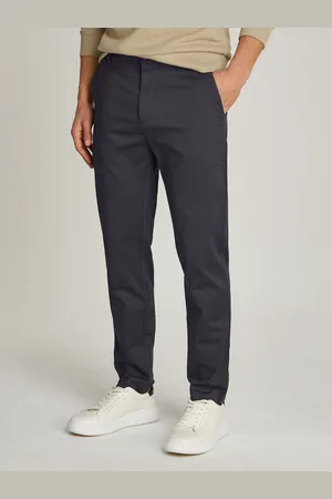 Calvin Klein Chinohose »SATEEN STRETCH TAPERED«, mit Logoprägung