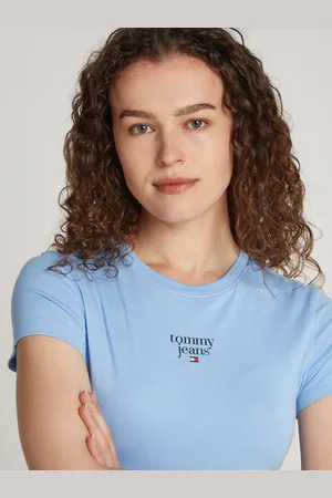 Tommy Hilfiger T-Shirt »TJW SLIM ESSENTIAL LOGO1 TEE EXT«, in Großen Größen mit Logoschriftzug