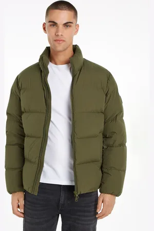 Tommy Hilfiger Steppjacke »DOWN PUFFER JACKET«, ohne Kapuze