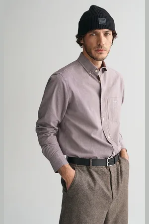 GANT Langarmhemd »REG POPLIN MICRO GINGHAM SHIRT«, Regular Fit Popeline Hemd mit Vichy-Minikaro