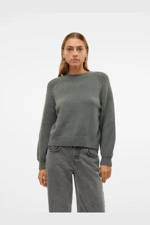 VERO MODA Rundhalspullover »VMENYA LS O-NECK PULLOVER BOO«