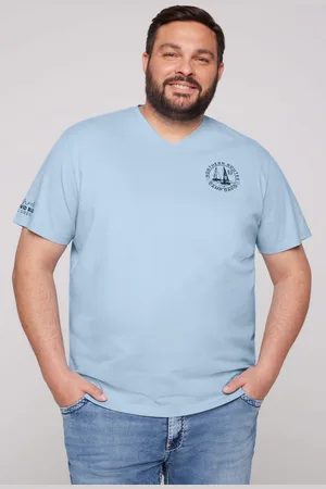 Camp David V-Shirt, mit maritimen Prints