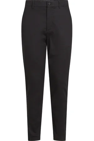 Calvin Klein Chinohose »SATEEN STRETCH TAPERED«, mit Logoprägung