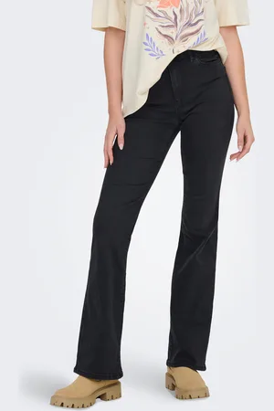 ONLY Bootcut-Jeans »ONLWAUW MID WAIST FLARED DNM PIM«