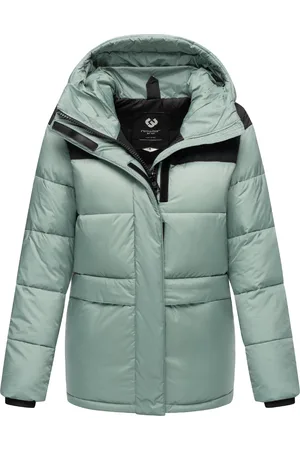 Ragwear Anorak »Steppjacke Wikesh«, mit Kapuze, stylische Winter Steppjacke mit Colourblocking