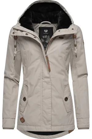 Ragwear Winterjacke »Winterjacke Monade«, mit Kapuze, Damen Winterparka mit Kapuze und m. Fleece gefüttert