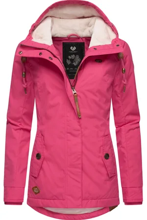 Ragwear Winterjacke »Winterjacke Monade«, mit Kapuze, Damen Winterparka mit Kapuze und m. Fleece gefüttert