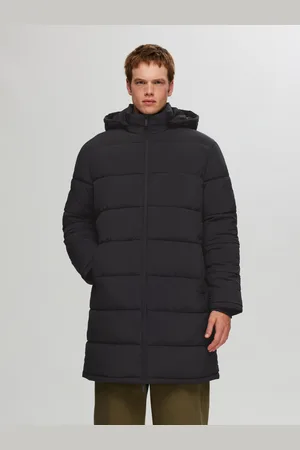SELECTED Steppjacke »SLHCOOPER PUFFER COAT NOOS«, mit Kapuze