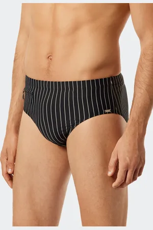 Schiesser Badeslip »"Nautical Casual"«, mit weißen Streifen