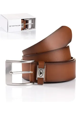 TOM TAILOR Ledergürtel »TTNATHAN«, in Geschenkbox