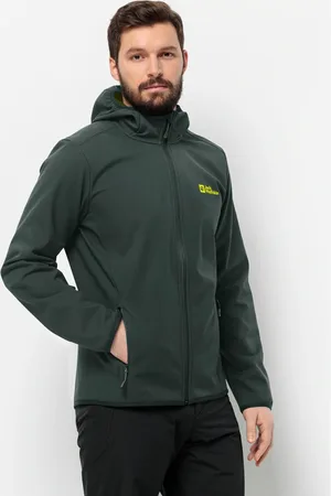 Jack Wolfskin Softshelljacke »BORNBERG HOODY M«, mit Kapuze