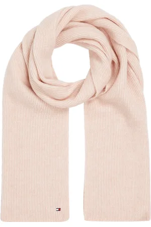 Tommy Hilfiger Strickschal »ESSENTIAL FLAG FUZZY SCARF«, mit Logostickerei