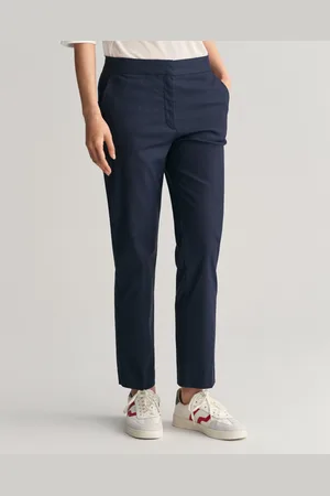 GANT Stoffhose »SLIM SLACK«, mit Bügelfalten an Vorder- und Rückseite