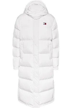 Tommy Hilfiger Steppmantel »TJW ALASKA LONG PUFFER EXT«, mit Logostickerei
